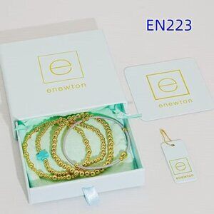 Enewton Gold beaded bracelet set